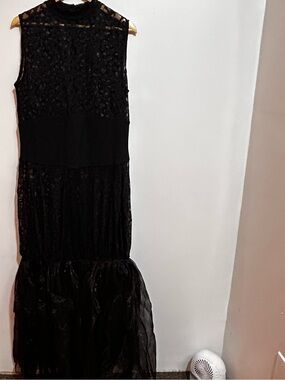 Fashion Nova All Love Lace Maxi Dress